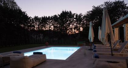 The Green House Villa, Sidari Corfu, with private swimming pool.