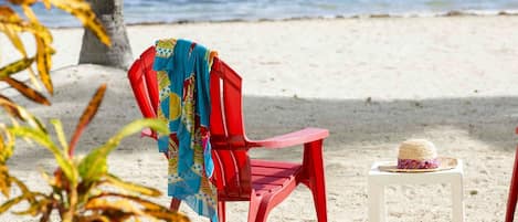 Am Strand, Liegestühle