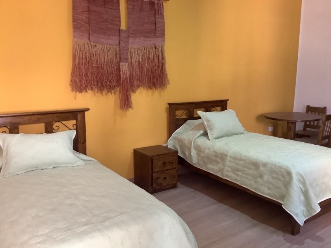 individually decorated, individually furnished, desk, laptop workspace