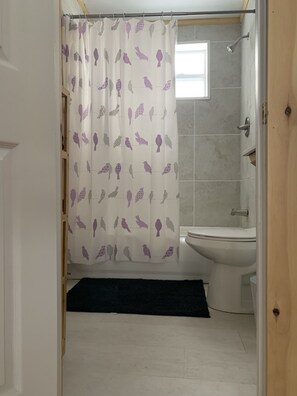 Towels, soap, toilet paper