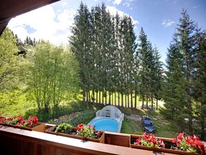 Apartment | View from property - Apartment in Mooswald in Carinthia With Pool (Fresach)