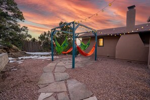 Property grounds - NEW! Mountain views, arcade, hot tub, 3000sqft (Santa Fe)