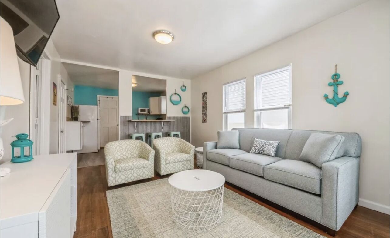 Charming 3-Bedroom Beach Bungalow Steps from Boardwalk