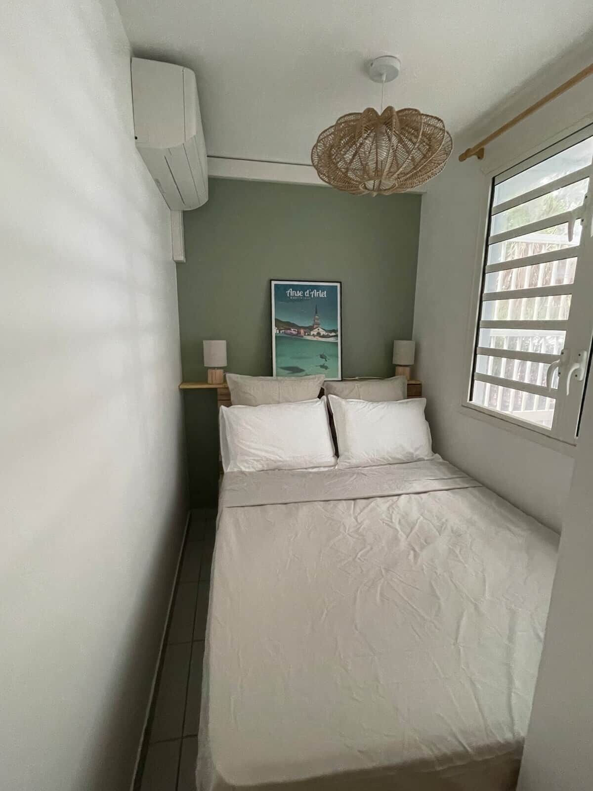 2 chambres, fer et planche à repasser, lit parapluie, Wi-Fi gratuit