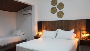 Family Triple Room, Ground Floor | Frette Italian sheets, premium bedding, down duvets, Select Comfort beds