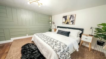 1 bedroom, iron/ironing board