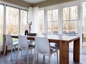 House | Dining - Holiday Home With Sauna, Outdoor spa (Earnewald)