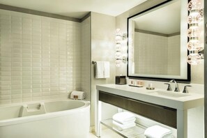 Hair dryer, towels