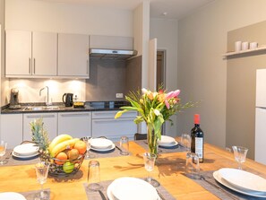 Apartment | Private kitchen | Coffee/tea maker, electric kettle, toaster