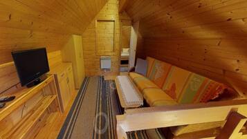 House | 2 bedrooms, bed sheets