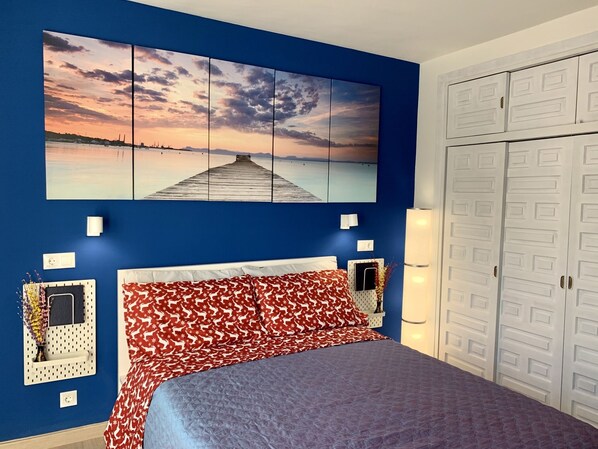 1 soveværelse, strygejern/strygebræt, internetforbindelse, sengetøj