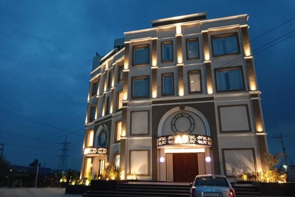 Fassade der Unterkunft