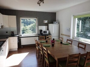 Private kitchen - Holiday Home With Terrace in Sauerland (Brilon)