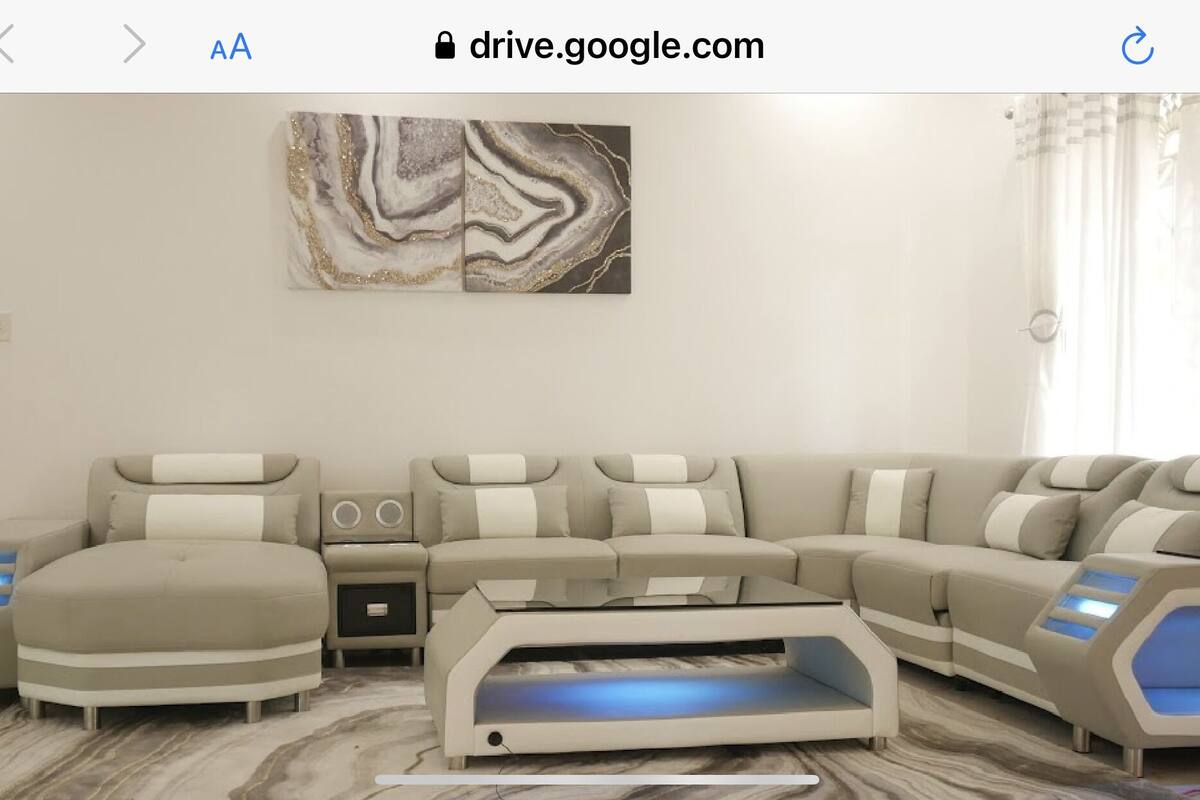 Habitación de lujo, 1 cama Queen size | Área de sala de estar