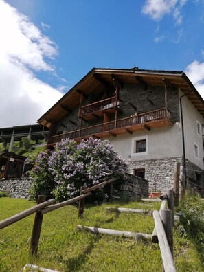 Façade de l’hébergement