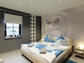 Ferienhaus | 2 Schlafzimmer, individuell eingerichtet, Bügeleisen/Bügelbrett