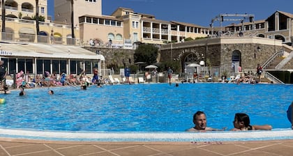 Villa, vue Ăźle dâor Ă  deux pas de la plage. Vue Ă©poustouflante !