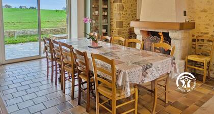 GĂźte spacieux en pleine nature avec Ă©tang de pĂȘche