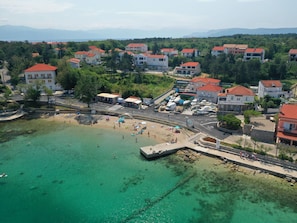 View from property - Apartment in Silo on Krk Island (Dobrinj)