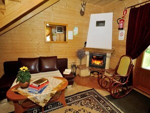 Living area - Cottage With a View of the Tatra Mountains (Poronin)