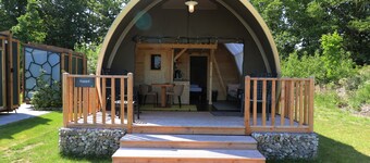 Romantic Tent Lodge in Dalerveen