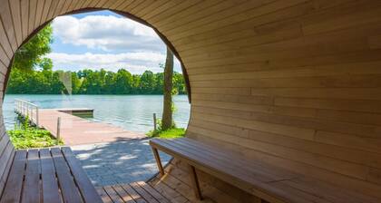 Lush Villa in Stezyca With Sauna