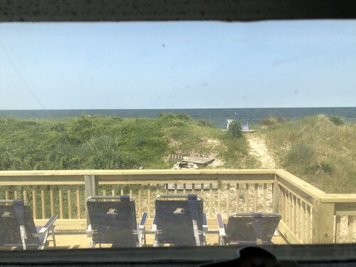 Beach Front On The Bay In Our Rustic, Pet Friendly Cottage 4 Bedroom Cottage by RedAwning