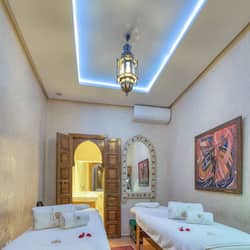 Couples treatment room(s), body treatments, hot stone massages