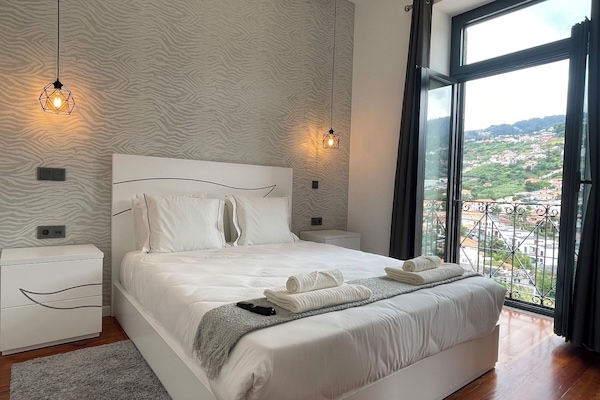 1 soverom, sengetøy i egyptisk bomull og sengetøy av topp kvalitet