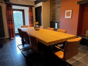 Dining - LaComte5 Cozy, Authentic converted Ardennes farmhouse (Vielsalm)