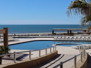 Piscina externa, piscina aquecida