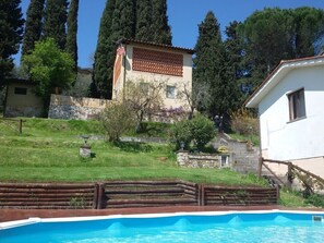 Exterior - Casa Fiordaliso: Pool, View, Wifi, Lucca, Tuscany (San Gennaro)