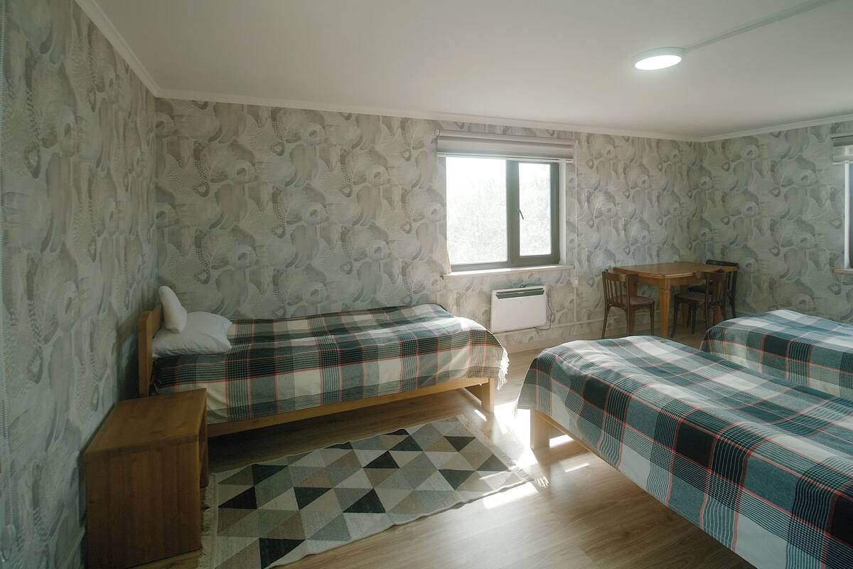 Economy Triple Room, Private Bathroom