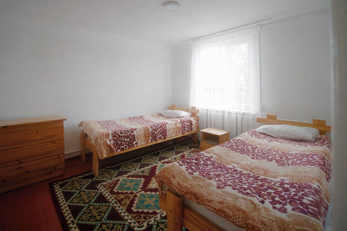 Desk, laptop workspace, iron/ironing board (on request), free WiFi