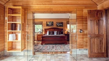 Luxe huisje, 1 kingsize bed, privézwembad | 2 slaapkamers, luxe beddengoed, pillowtop-bedden