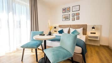 Deluxe Double Room | Premium bedding, in-room safe, desk, blackout drapes