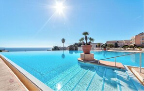 Outdoor pool - Apartment Villa Francia Exceptional sea view over the bay of CANNES (Cannes)