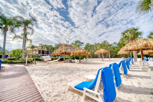Bahama Bay Resort Condo 3bd 2ba w Waterview's 1700 sq ft, 8 min to Disney