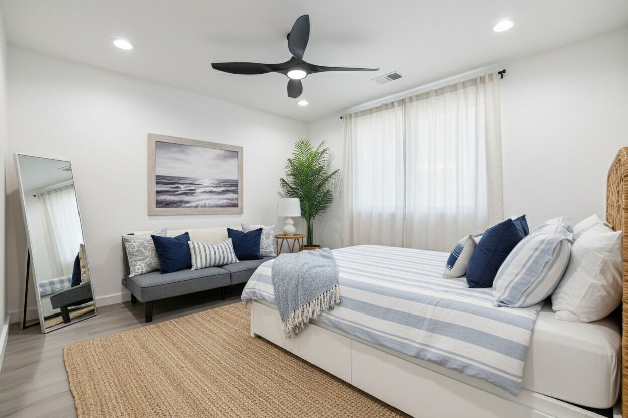 3 dormitorios, tabla de planchar con plancha, cuna de viaje y wifi