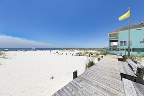 Tæt på stranden