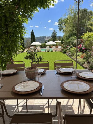 Repas à l’extérieur