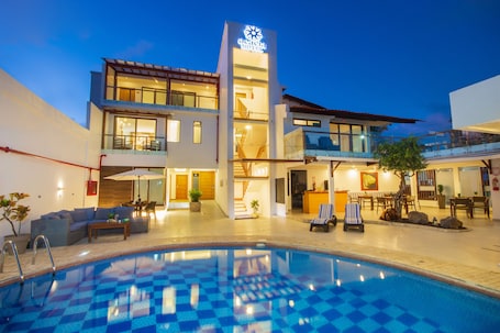 Front of property. Acacia Galapagos Boutique Hotel