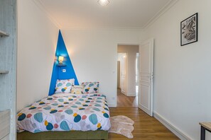 4 chambres, Wi-Fi, literie fournie