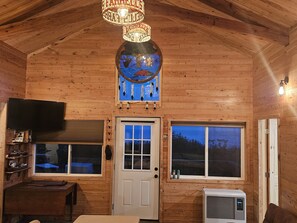 Interior - Kenai cabin on the bluff (Clam Gulch)