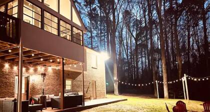 Cozy and charming private home on an acre lot