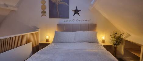 1 غرفة نوم وسرير سفر وواي فاي وملاءات أسرّة