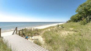 Beach - Lake Michigan Views and Big Beach Access! (Shelby)