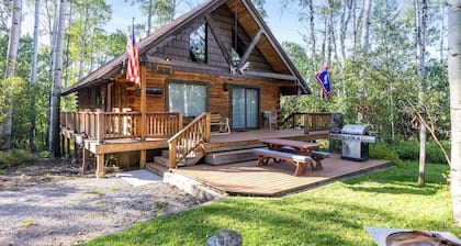 Large Rustic Cozy Cabin