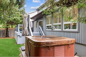 Idromassaggio all'aperto