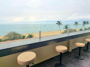 Vue depuis l’hébergement